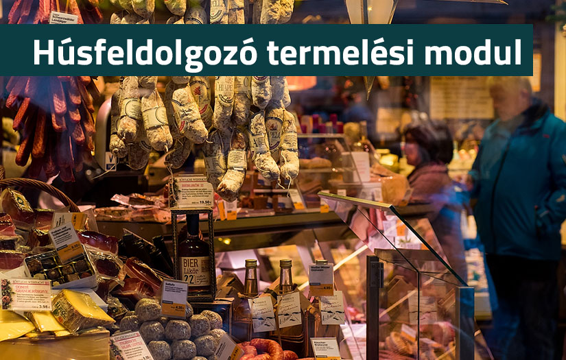 Húsfeldolgozó termelési modul