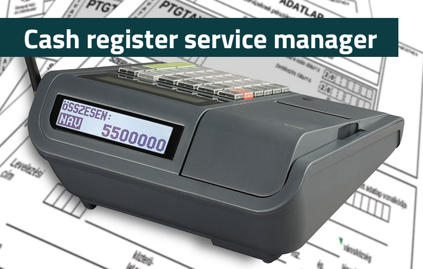 Cash register service manager