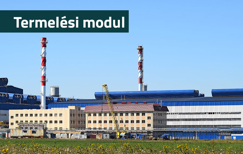 Termelési modul